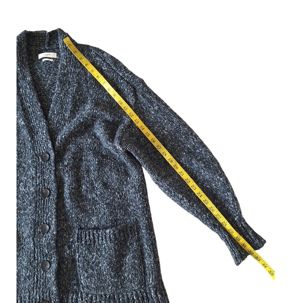 ISABEL MARANT ETOILE DGray Oversized V Neck Cardigan Green Sz 38 M/L - Picture 9 of 9